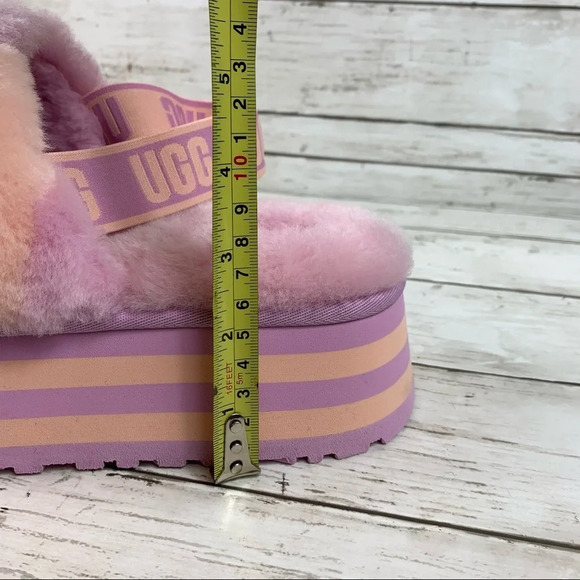 UGG Disco Slide Stripe-Primerose Pink Platform - Picture 10 of 11